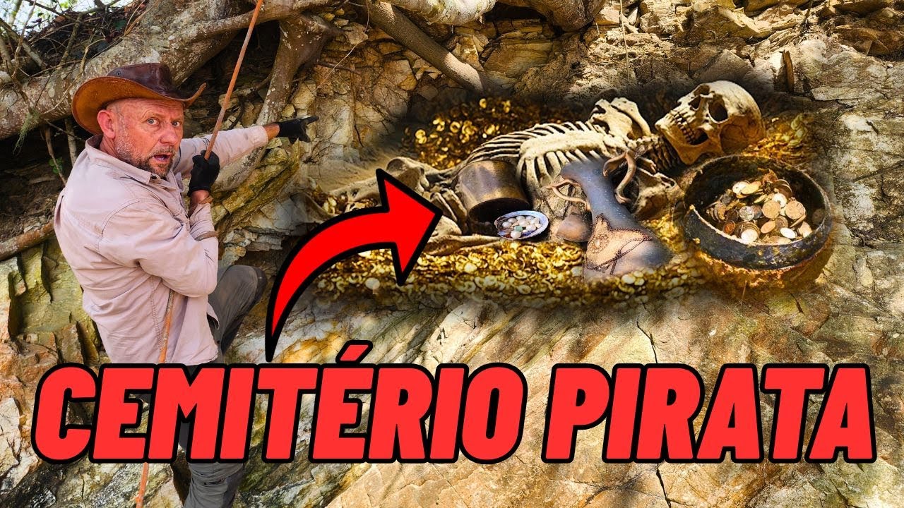 Tesouros no CEMITERIO dos PIRATAS