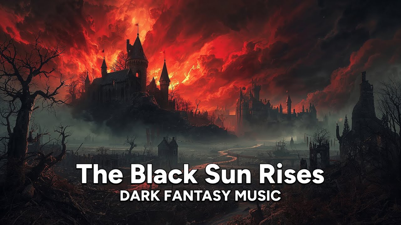 Dark Fantasy Ambience | The Black Sun Rises | TTRPG, Reading, Inspiration | 1 Hour
