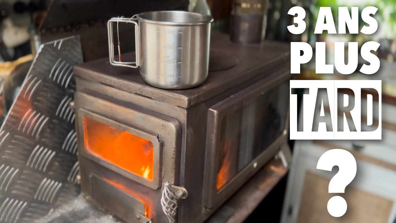 Retour sur exp&eacute;rience review du mini po&ecirc;le &agrave; bois Winnerwell apr&egrave;s 3ans de chauffage #vanlife