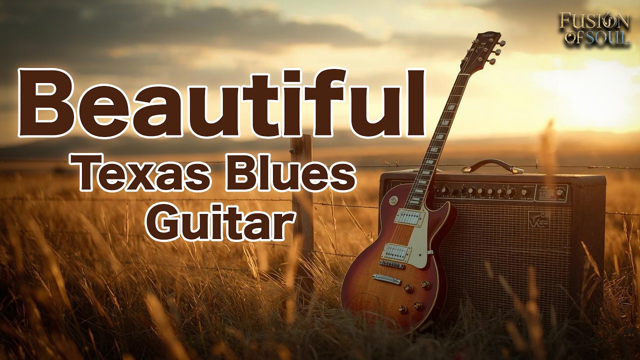 Beautiful Texas Blues Guitar Instrumental &ndash; Golden Sunset Session