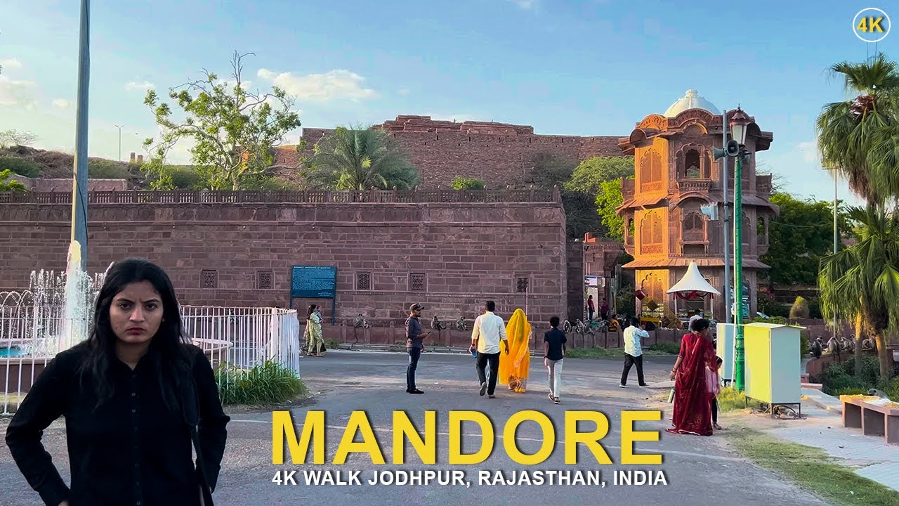 Mandore Garden - Jodhpur | Peaceful Heritage 4K Walk