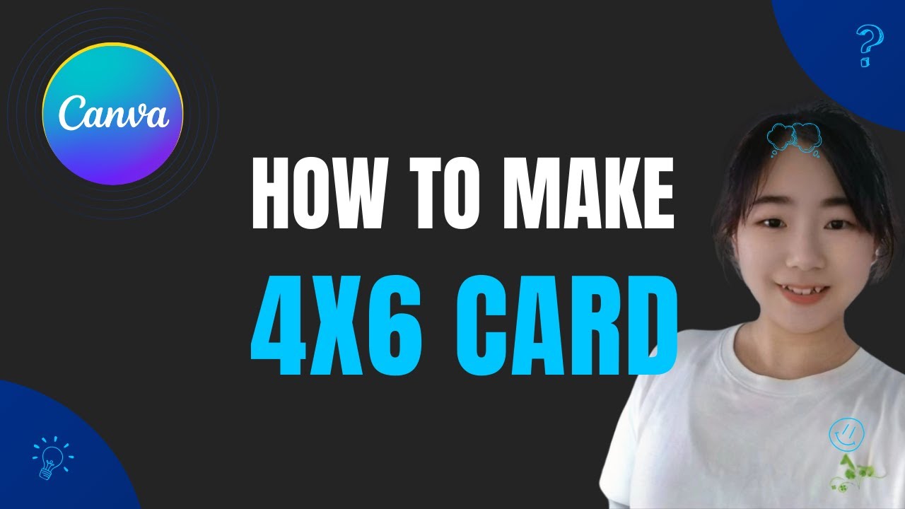 Как создать открытку 4x6 в Canva | Пошаговое руководство