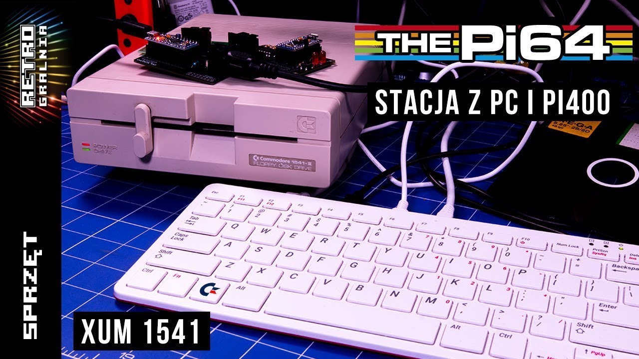 💾 ThePi64 - Podłączamy C1541 do Raspberry Pi i Peceta - XUM 1541 i inne wynalazki (RG#438)