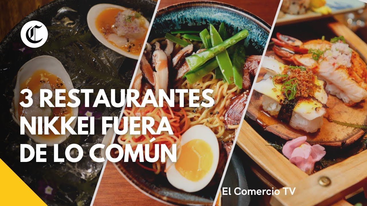 3 RESTAURANTES NIKKEI para vivir una experiencia FUERA DE LO COMÚN 😋🍣 | Provecho