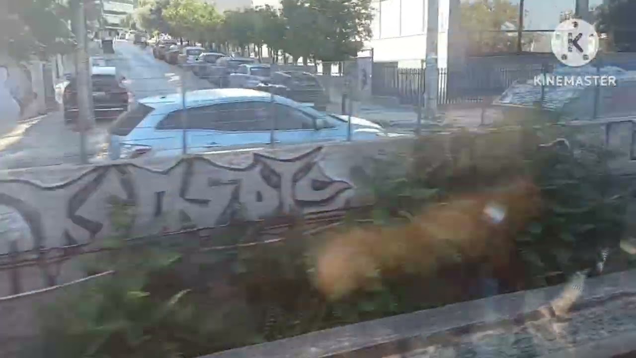 Travelling in metro from kifisia to piraeus in Athens , Greece 🇬🇷