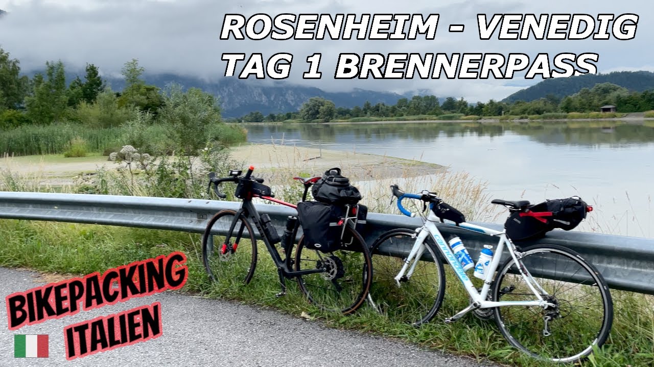 Unser erstes Bikepacking Abenteuer beginnt: Tag 1 Rosenheim Venedig mit dem Cube Nuroad Gravel Bike