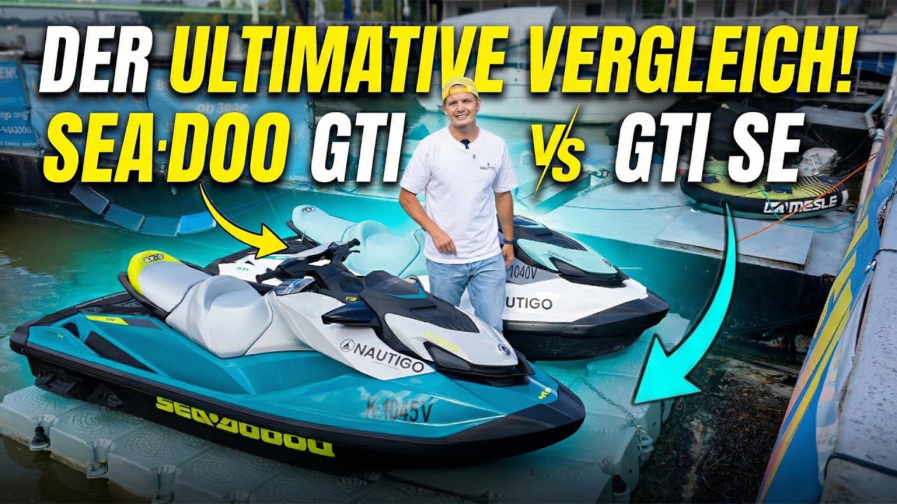 Sea-Doo GTI vs. GTI SE: Alles was du wissen musst