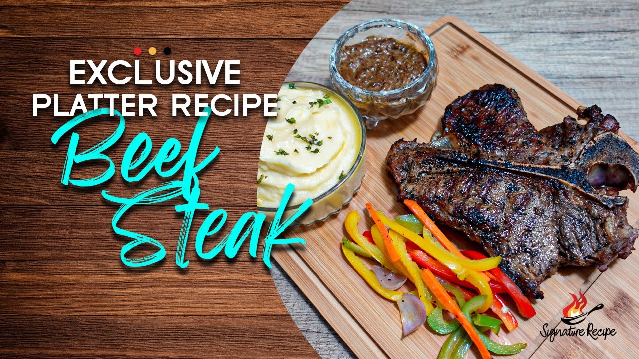 Easy Way to Cook Beef Steak Platter