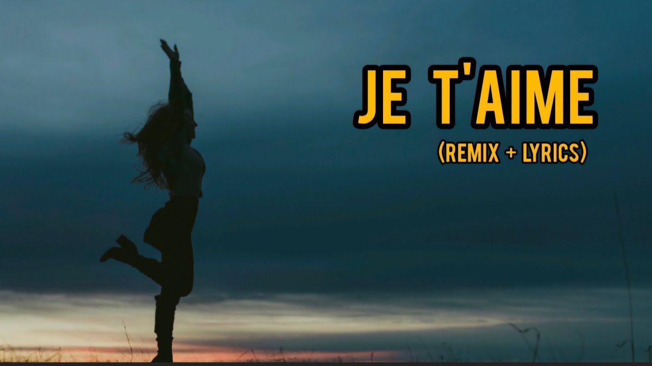 Ucha Pirmisashvili - Je T'aime (Remix + Lyrics) ft. ANNE