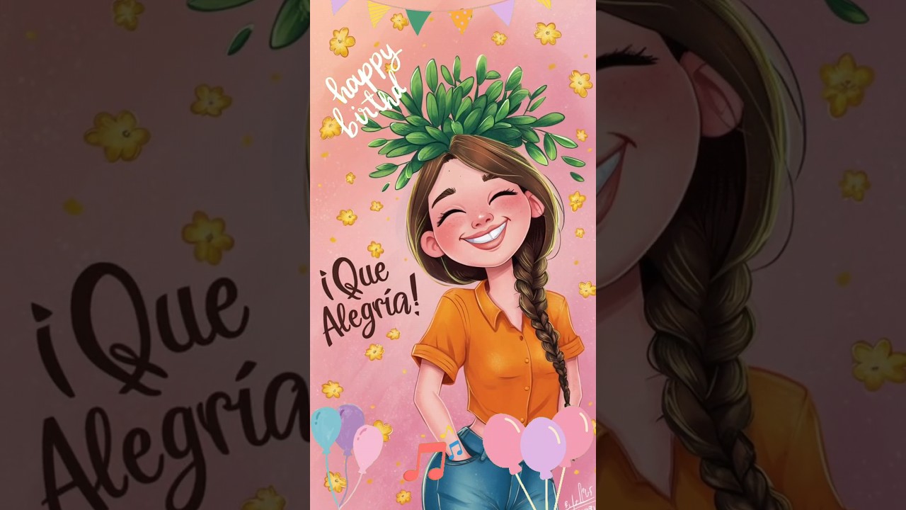 Feliz cumplea&ntilde;os en tu d&iacute;a especial 🎂 #canciones #cumplea&ntilde;os #personalizadas