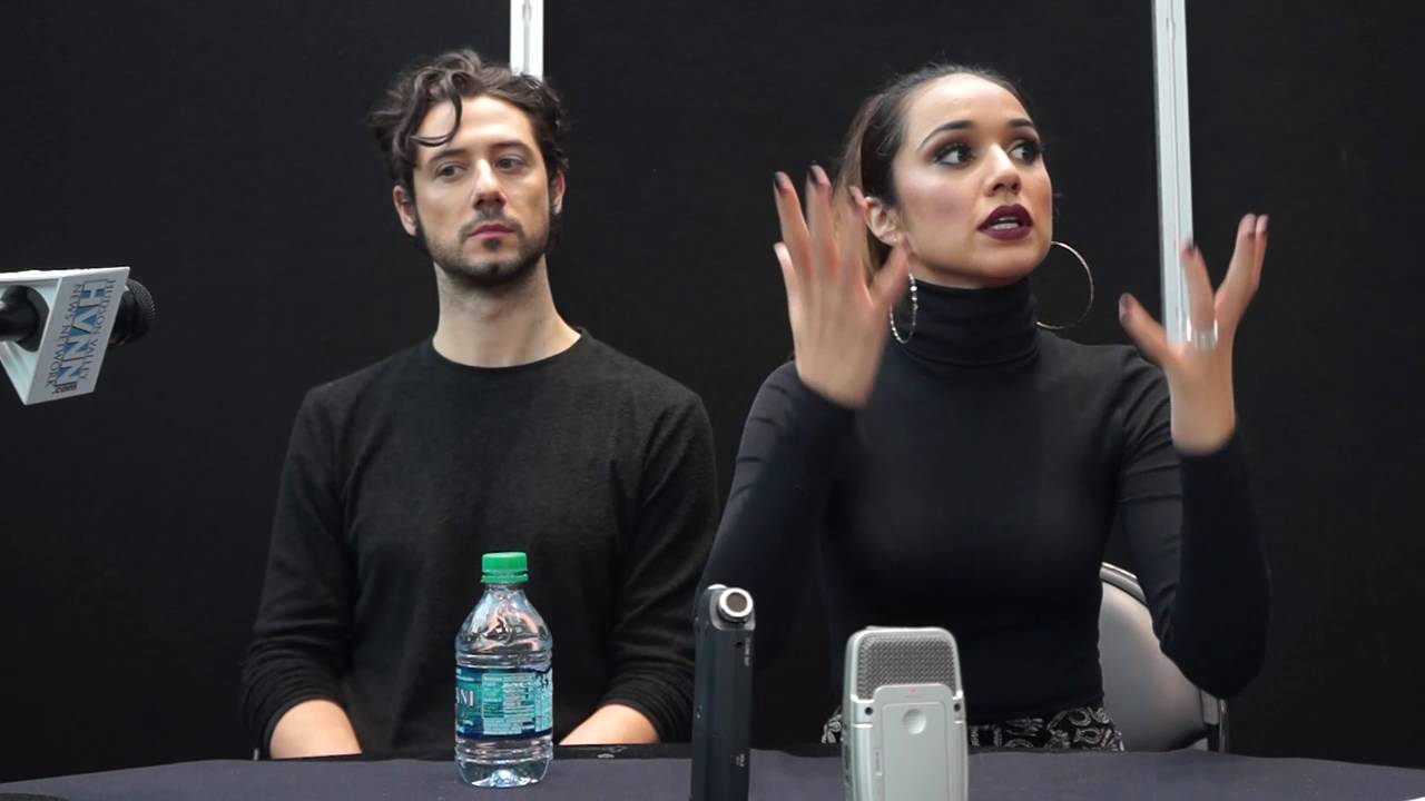 Hale Appleman and Summer Bishil for The Magicians at NYCC 2016