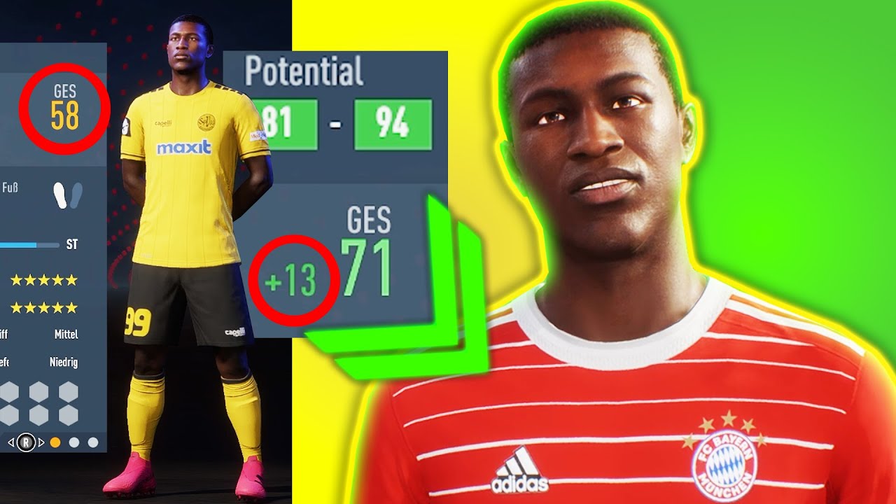 ICH SIMULIERE DIE KARRIERE VON EINEM JUGENDSPIELER !! 💎 🚀 FIFA 23 Wunderkind Karriere Simulation