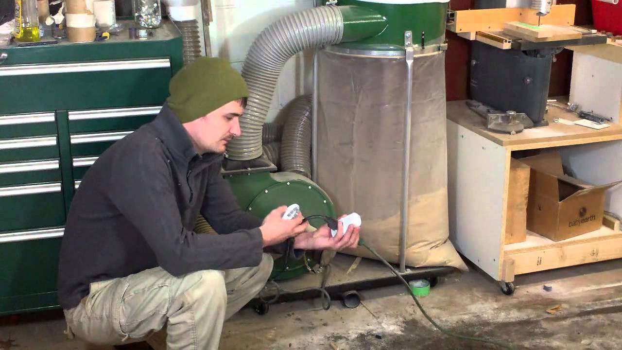 On a Budget Remote Dust Collector Switch