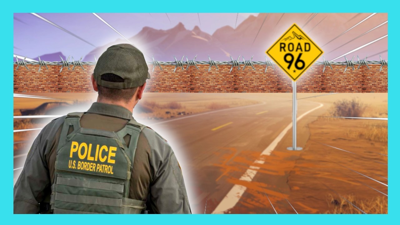 Crossing The Border In Road 96