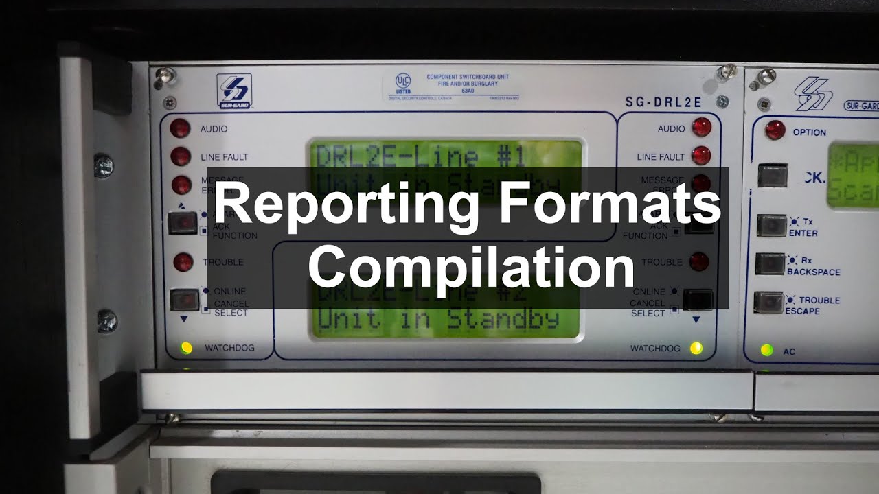 Reporting Formats Compilation