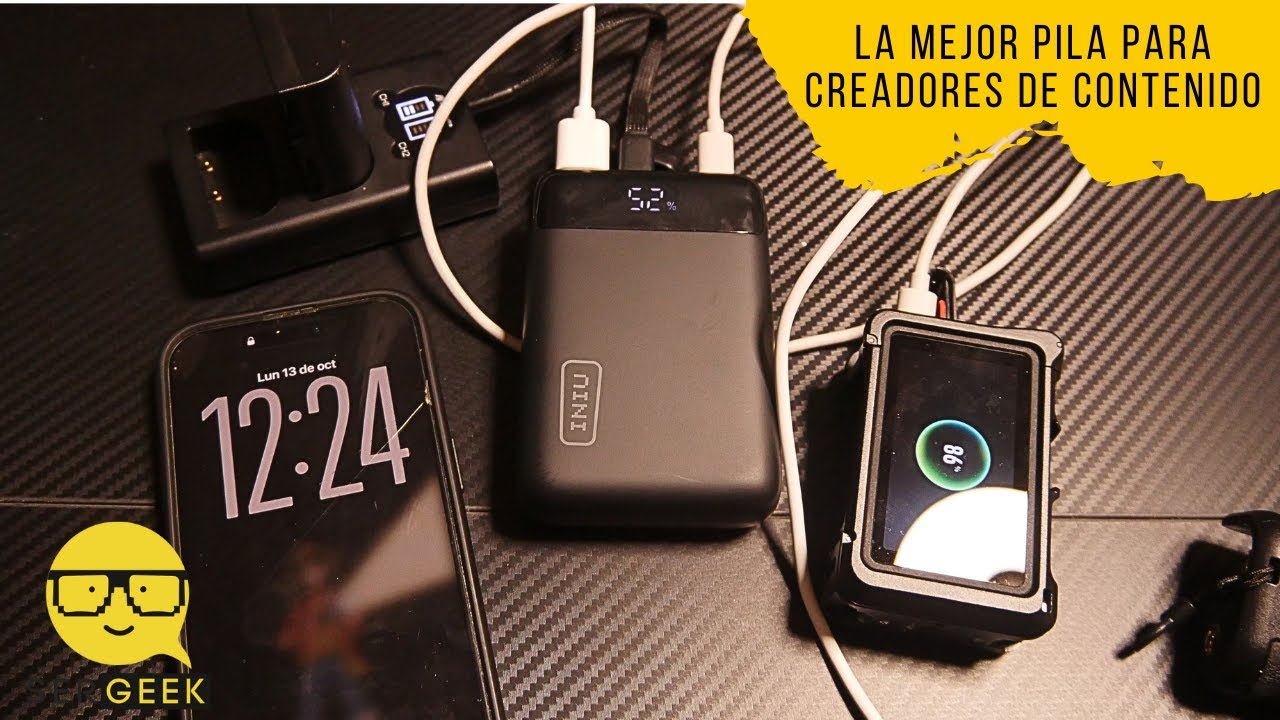 Power Bank compacto y potente para creadores: INIU P51-E2