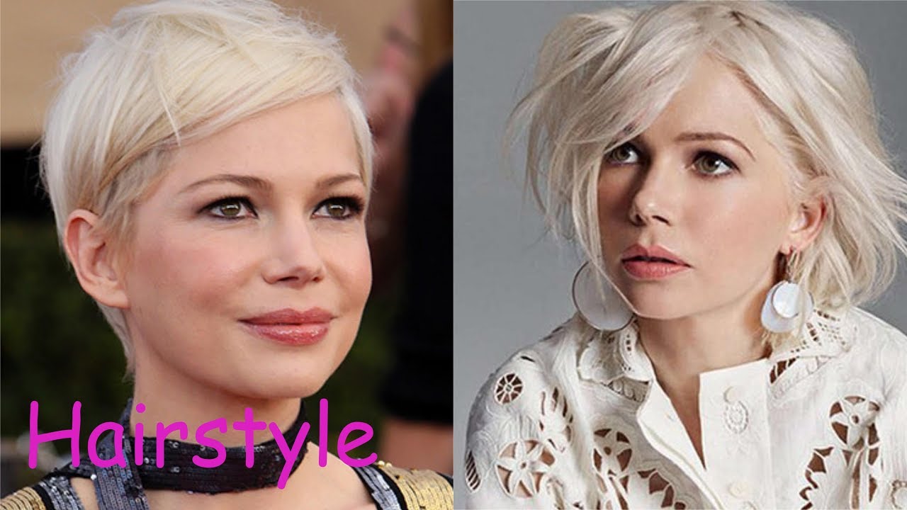 Michelle williams hairstyle (2018)