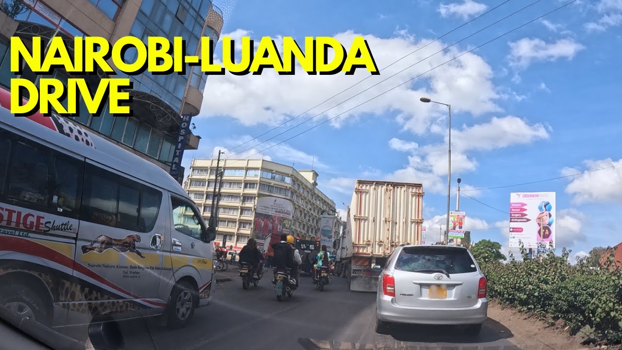 Driving from Nairobi to Luanda 4K