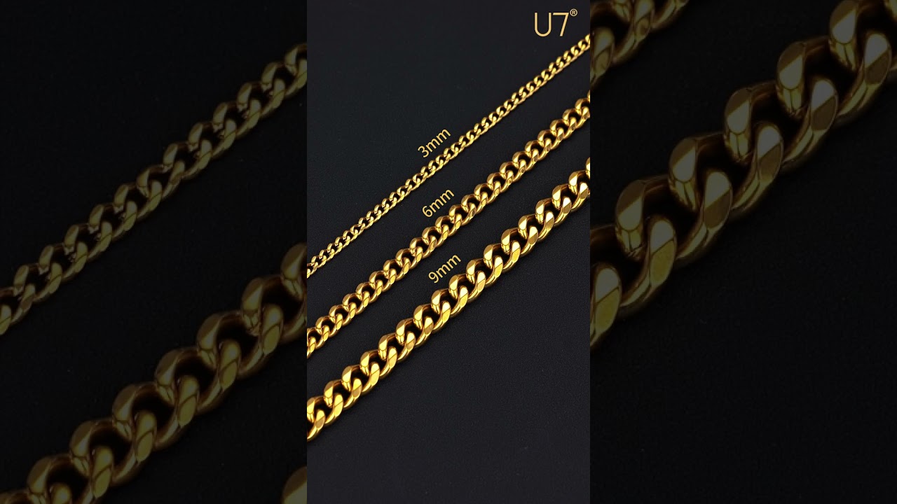 Stack them, layer them. | Cuban Chain Necklace
