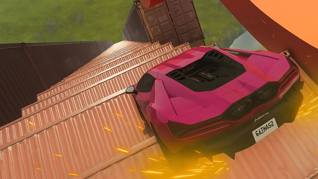 How long can they keep crashing this dramatically? [Beamng.world]