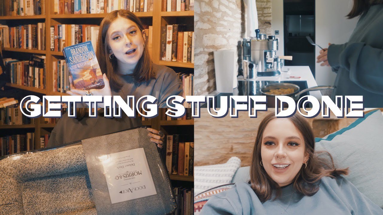 VLOG: OPENING PACKAGES + GETTING PRODUCTIVE | sunbeamsjess