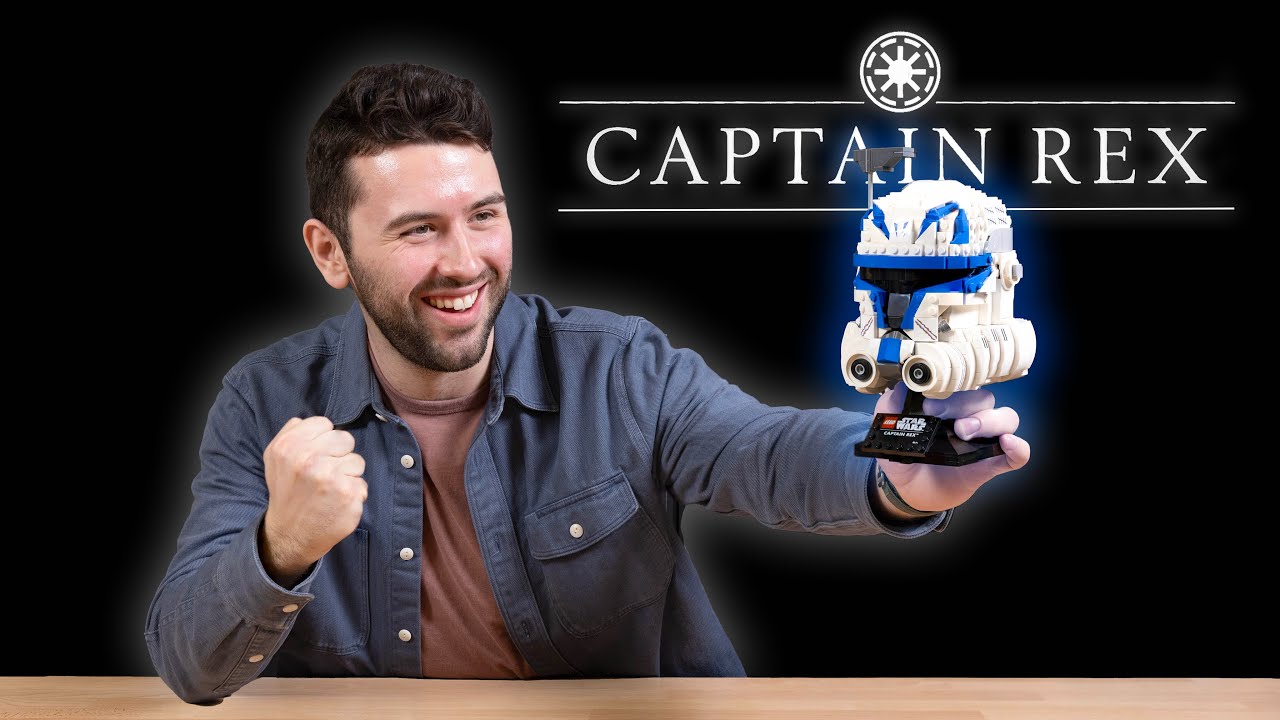LEGO Star Wars Captain Rex Helmet REVIEW | Set 75349