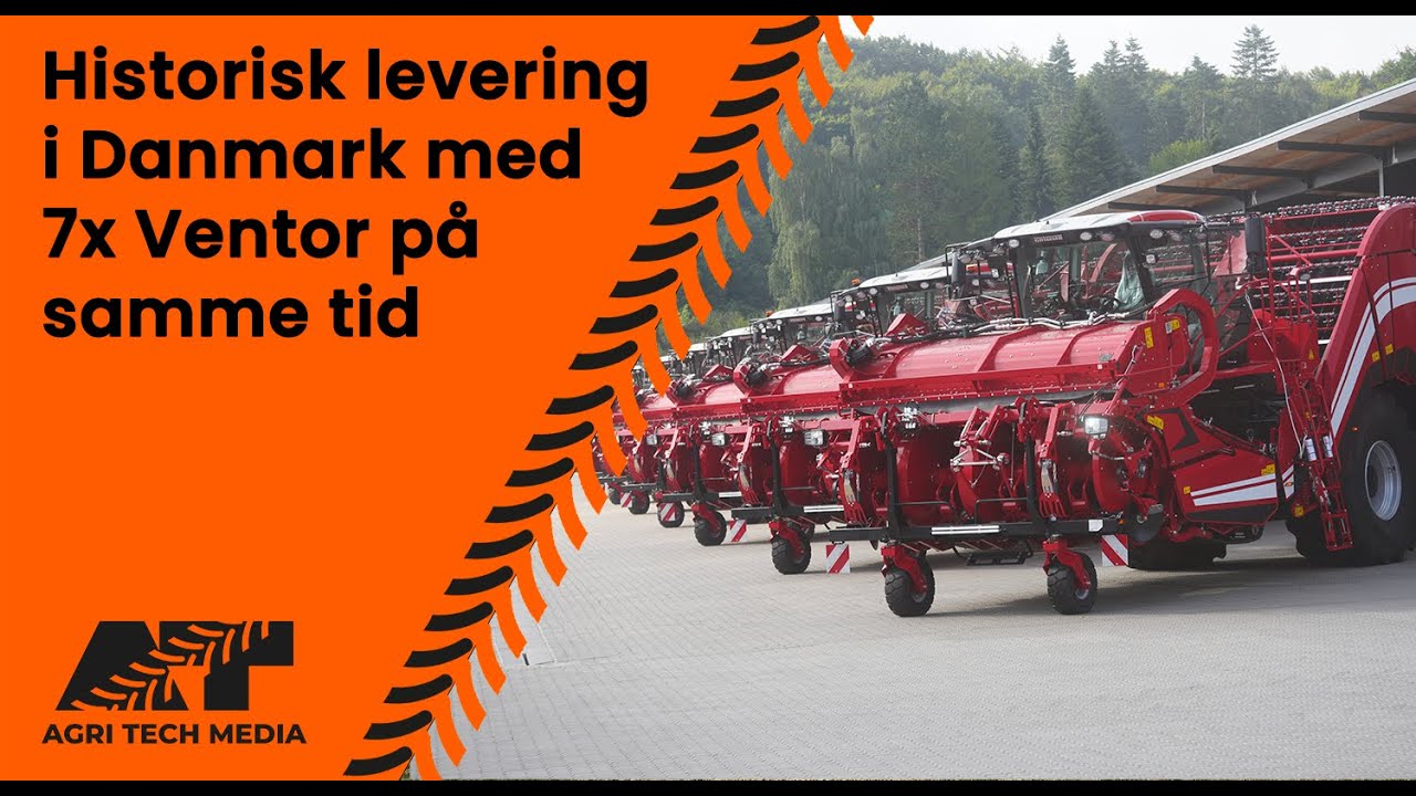 🇩🇰 7x Grimme Ventor leveres på samme tid