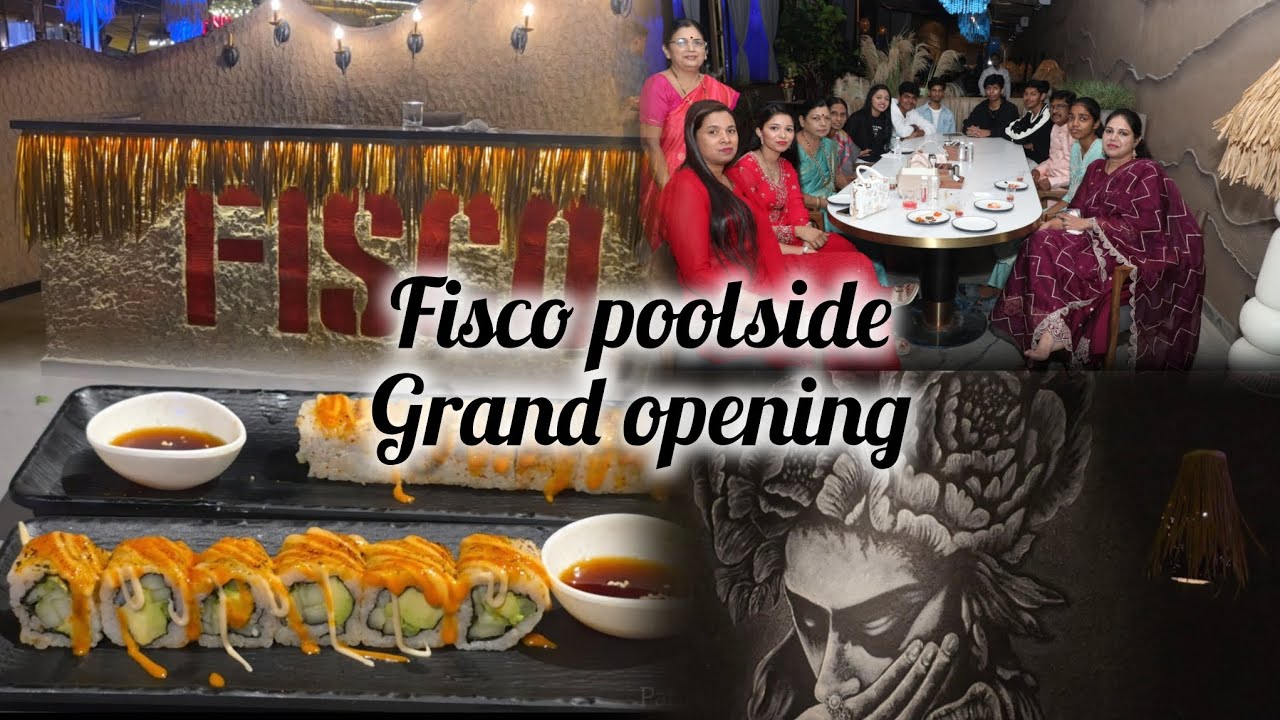 Fisco poolside grand opening 🎊✨️ #patilfamily 