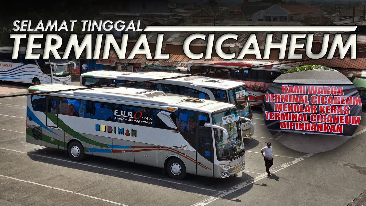 WARGA MENJERIT, TERMINAL CICAHEUM BAKAL DIUBAH JADI INI, KOK BISA⁉️