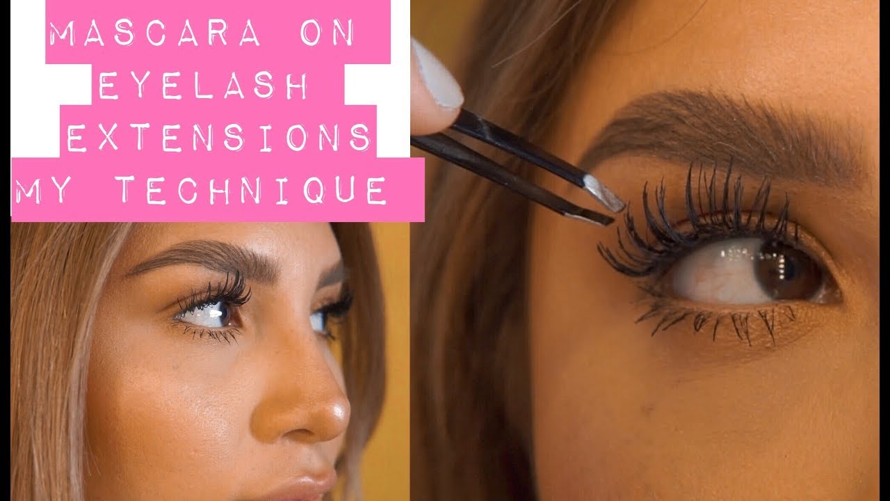 Mascara on Eyelash Extensions?!! || Eyelash Extension Tips and More!