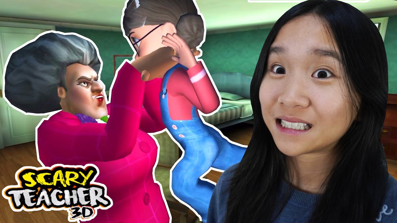 Мы разыграли «Страшную учительницу 3D» на мобильном телефоне! | Глава 1 (часть 1)