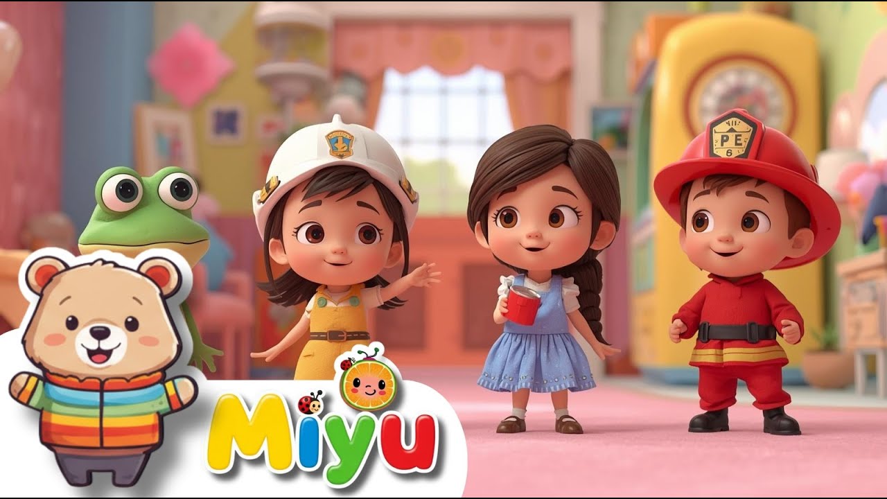 🌟 Aprende y DIVIÉRTETE con estas 4 Canciones Infantiles Educativas | Canciones Infantiles - Miyu