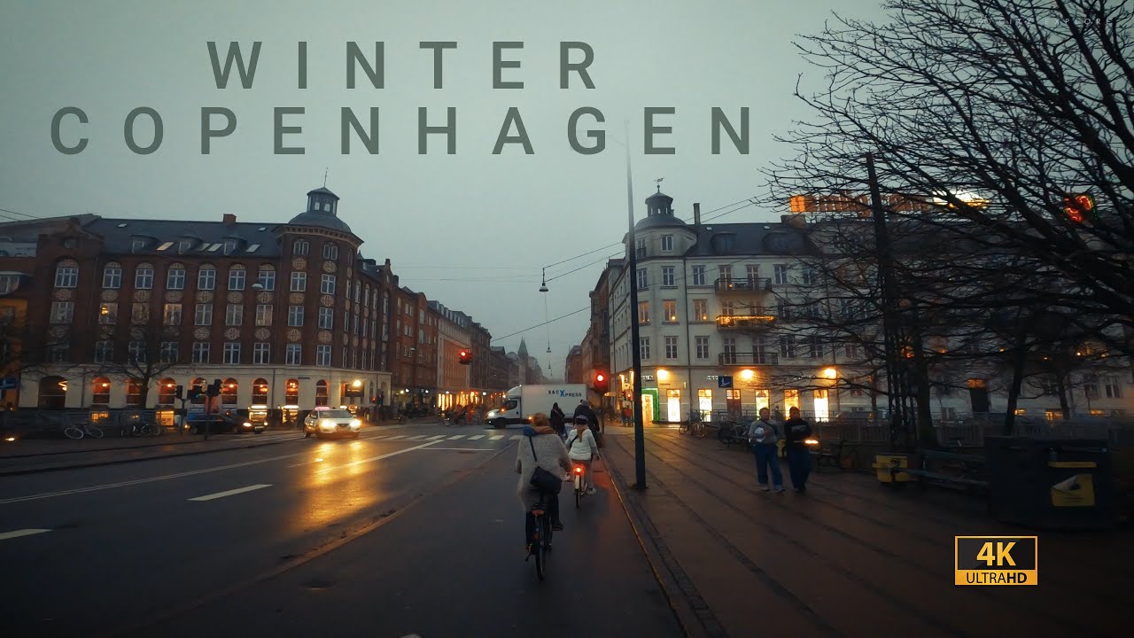 Bike Tour In The Winter Across Copenhagen