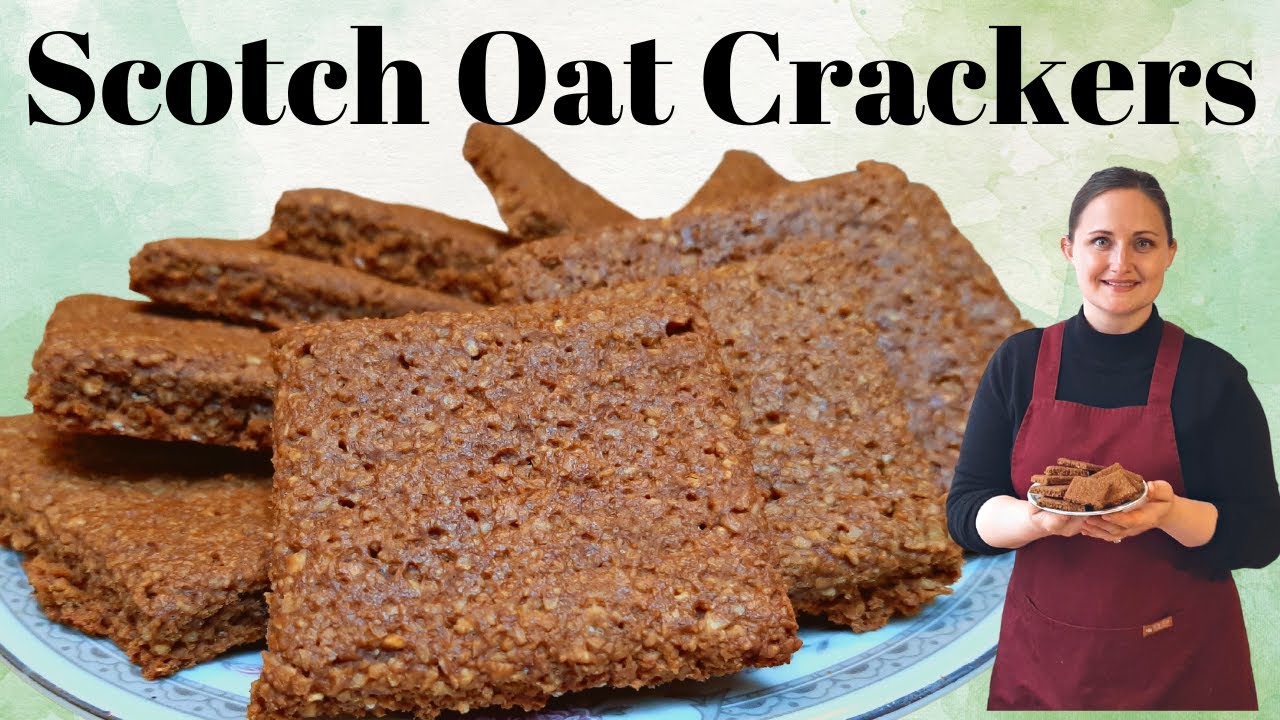 Scotch Oat Crackers - 1918 World War 1 recipe - Gluten Free!