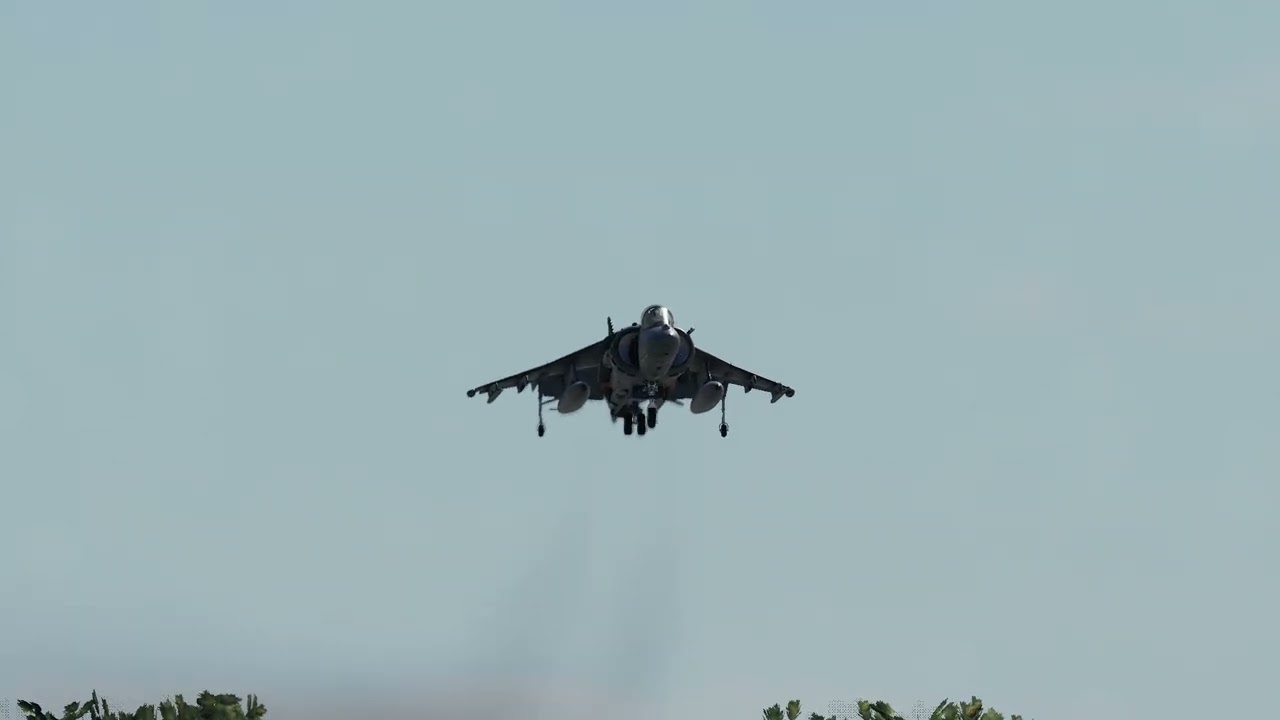 DCS Virtual Incirlik RIAT RAF Harrier Arrival