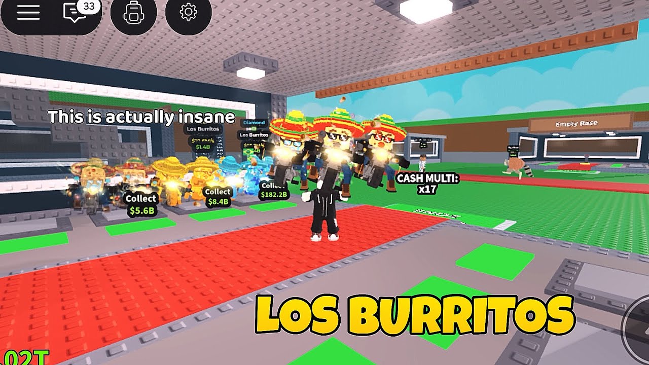 I Got 1% LOS BURRITOS Secret Brainrot In Steal a Brainrot 