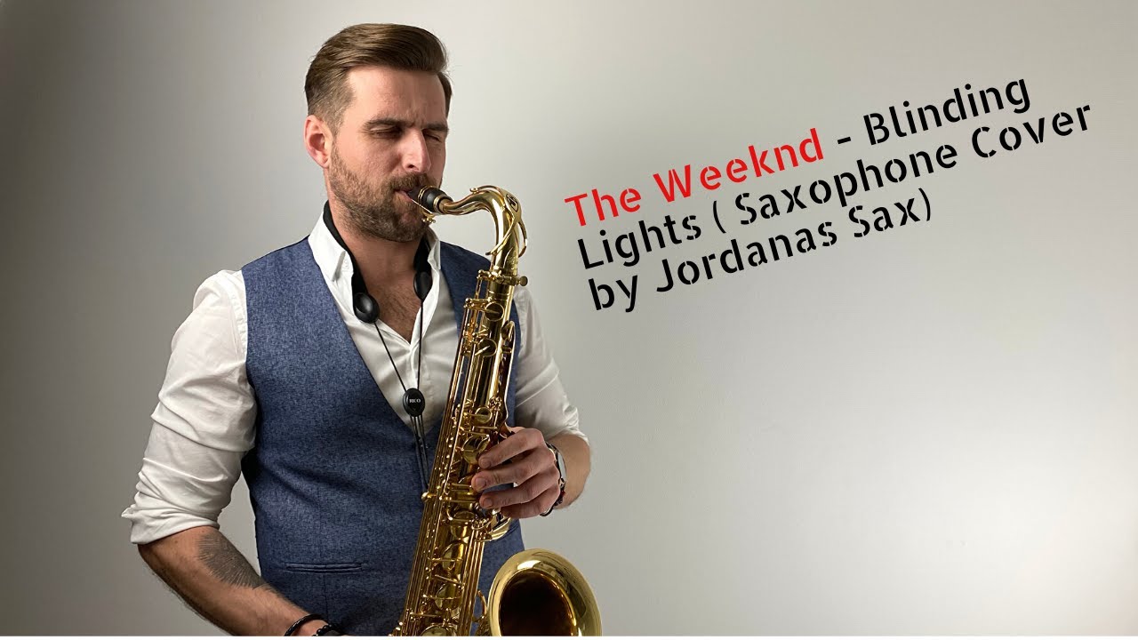 The Weeknd - Blinding Lights [saxophone cover by Jordanas Sax]