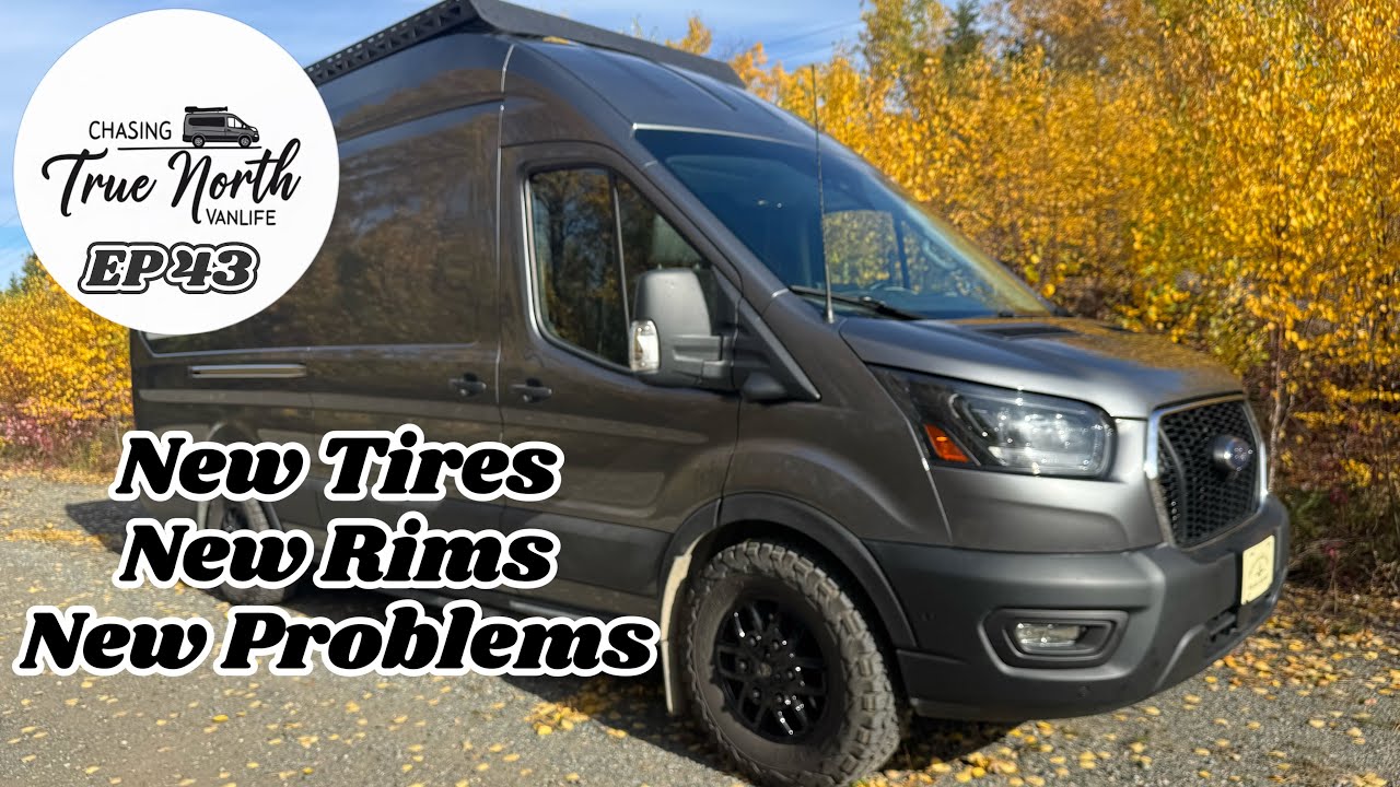 New Wheels On My Ford Transit #vanlife #fordtransit