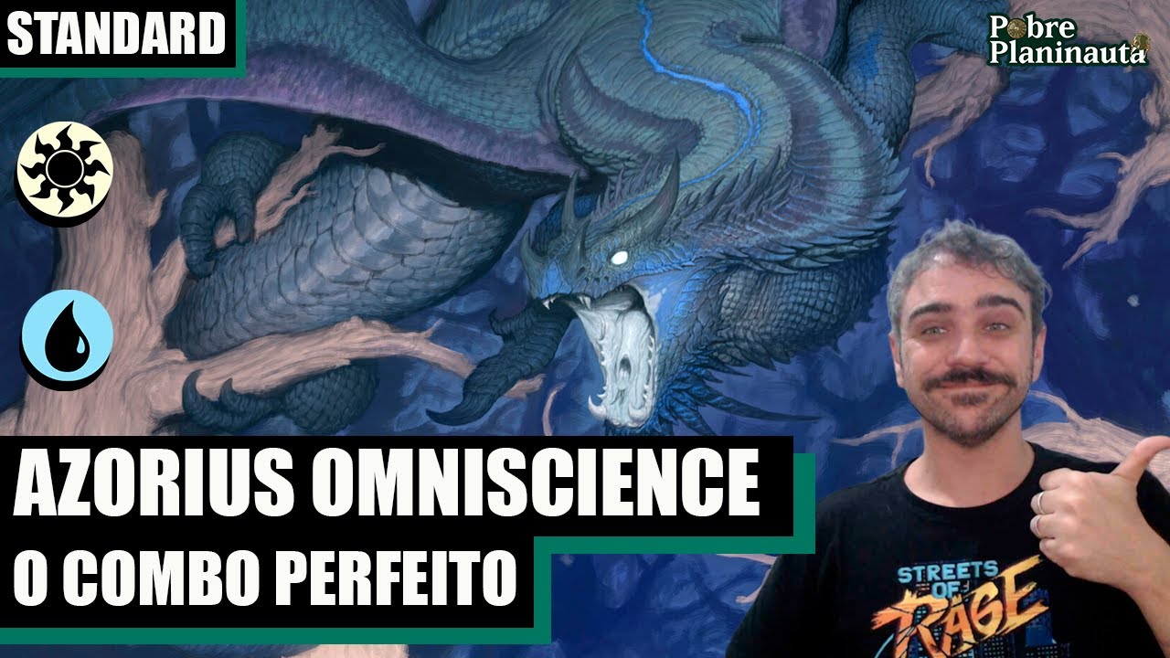 100 % DE WINRATE COM O COMBO MAIS INSANO DO STANDARD - Azorius Omniscience - MTG STANDARD TDM