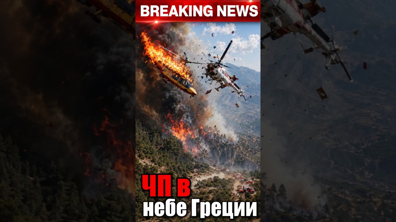Emergency in the Greek Skies! 🇬🇷🔥