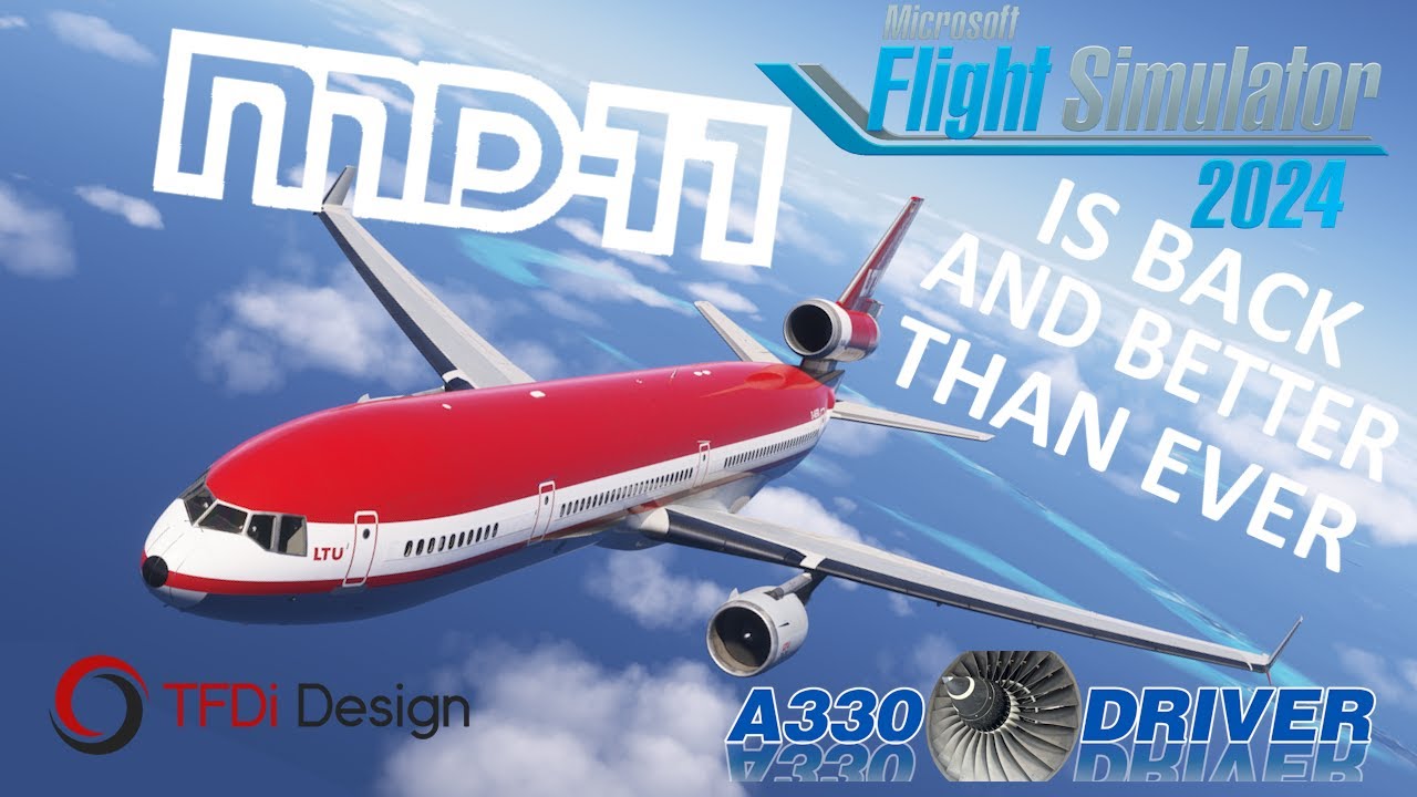 The First Airliner Release of 2026 comes TODAY: TFDI MD-11 - Full Long Haul Flight Düsseldorf → Malé
