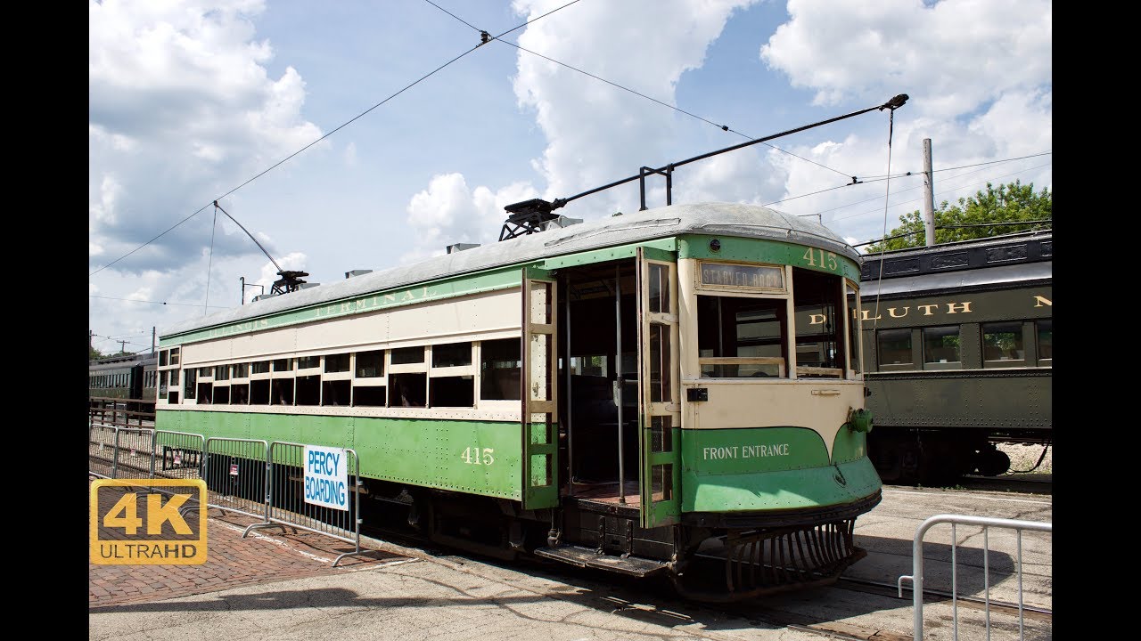 ⁴ᴷ A Interurban Ride At The Illinois Railway Museum
