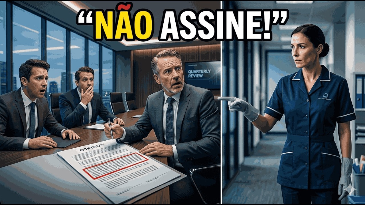 A Funcionária da Limpeza Sabia de Algo Que Nem os Advogados Viram