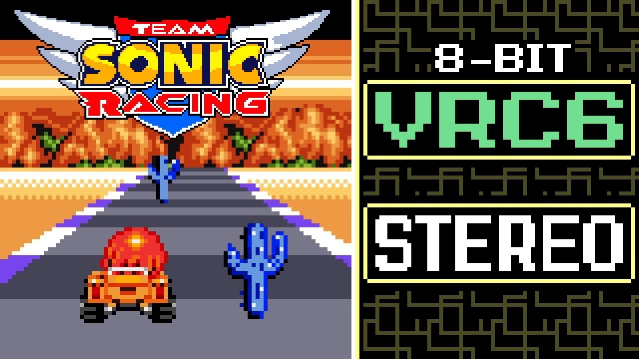 Sand Road - Team Sonic Racing | 샌드 로드 - 팀 소닉 레이싱 | チームソニックレーシング  [8-Bit, VRC6, Stereo]