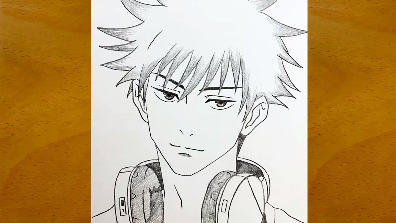 How to Draw Megumi Fushiguro from Jujutsu Kaisen  | step by step | Draw anime | Anime Drawing