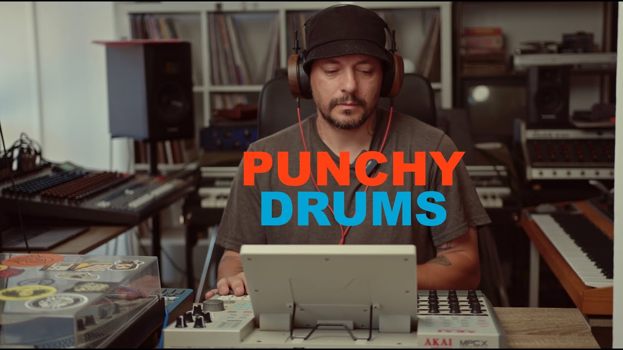 PUNCHY DRUMS? My Simple approach to Drums