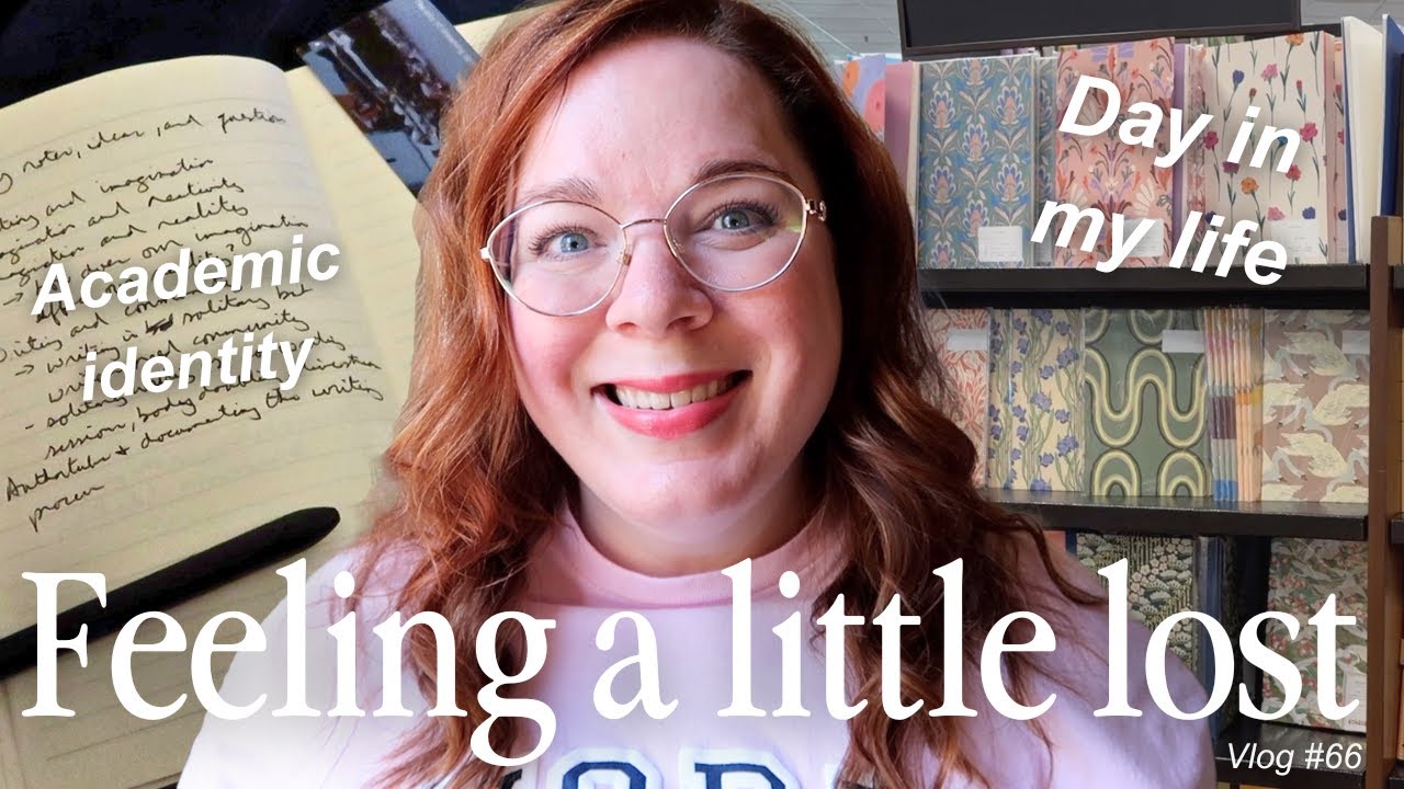 Trying to reconnect with my academic identity | Vlog 66