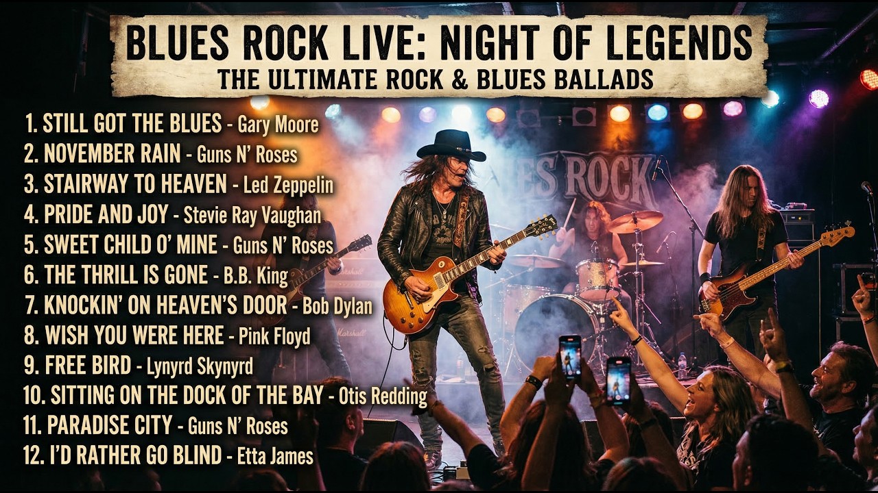 Classic Blues Rock Fire 🎸🔥 | Inspired by Jimi Hendrix, SRV, Led Zeppelin, AC/DC & ZZ Top