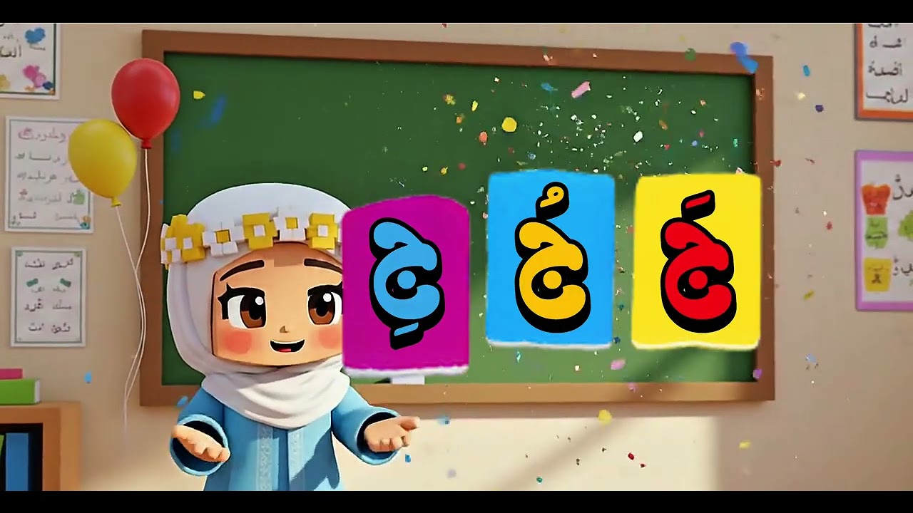 نتعلم مع ساره حرف🧸الجيم/ساره الشطوره🎀🌟