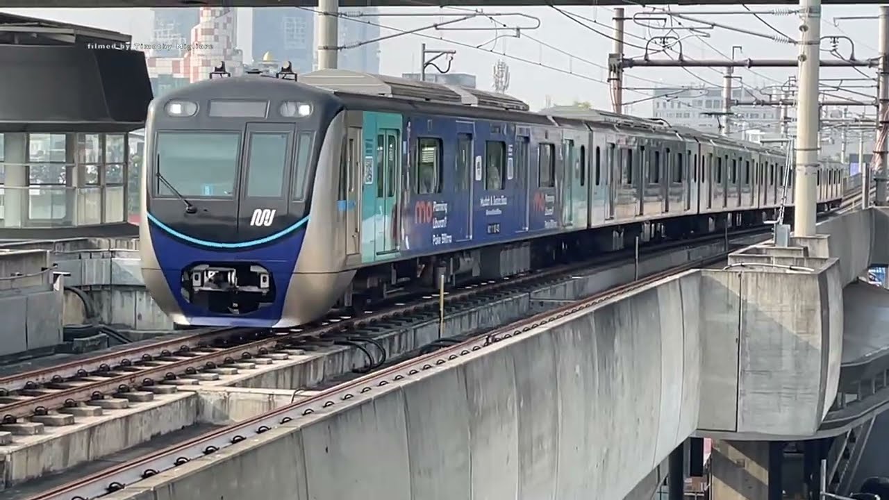 Mass Rapid Transit in Jakarta, Indonesia 2024 - Moda Raya Terpadu Jakarta (MRT)